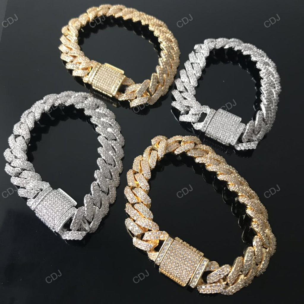 20mm Round 8 inch Cuban Bracelet