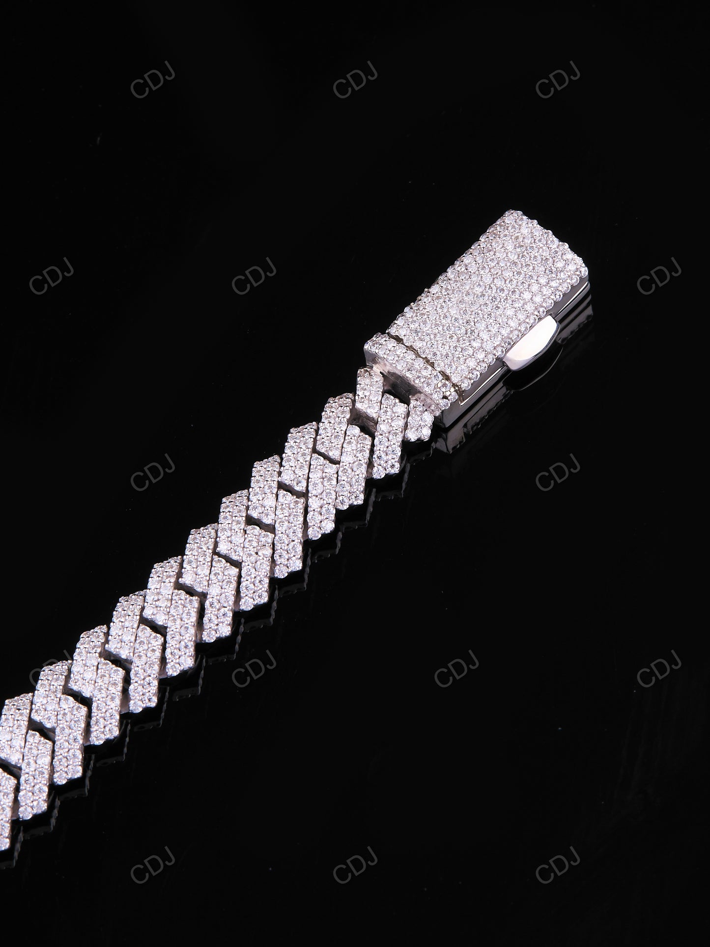 10mm 8 Inch Square Cuban Bracelet