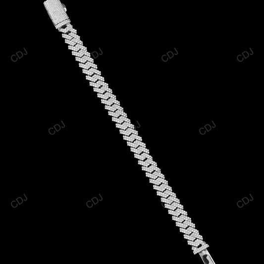 10mm 8 Inch Square Cuban Bracelet