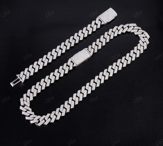 18mm 20 inch Square Cuban Chain