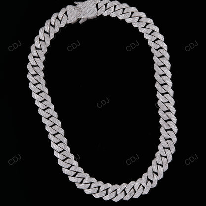 18mm 24 Inch Dior lock Cuban Chain