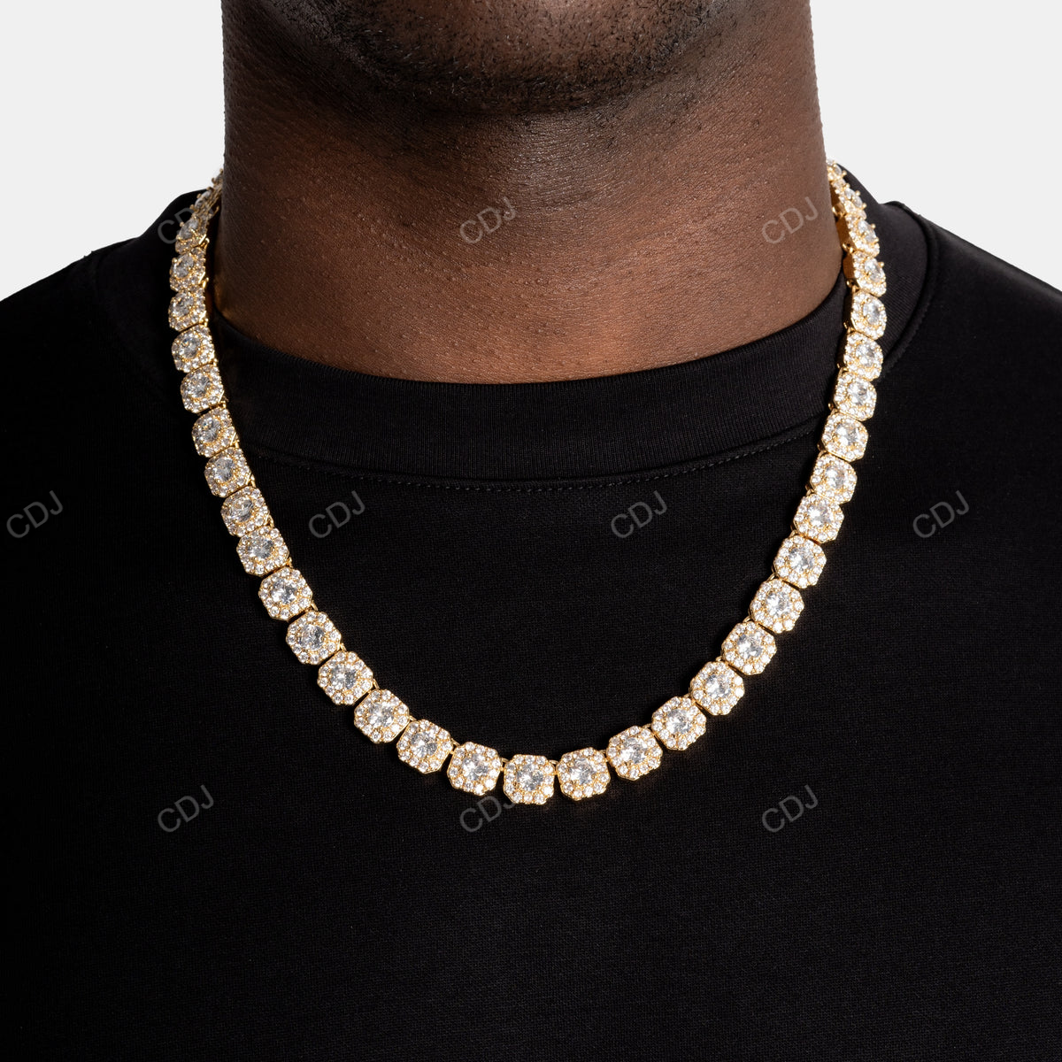 11 mm  22 inch  Sugarcube Cuban Chain