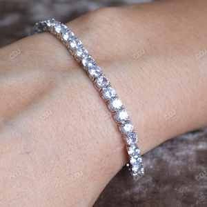 5 mm 7 inch Tennis Bracelet