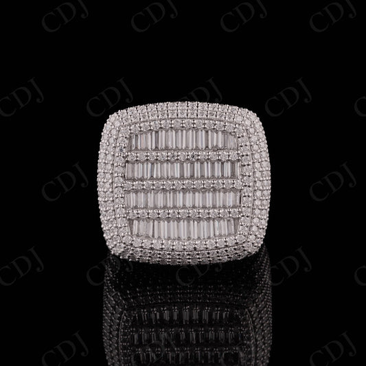 Moissanite HipHop style Ring For Men