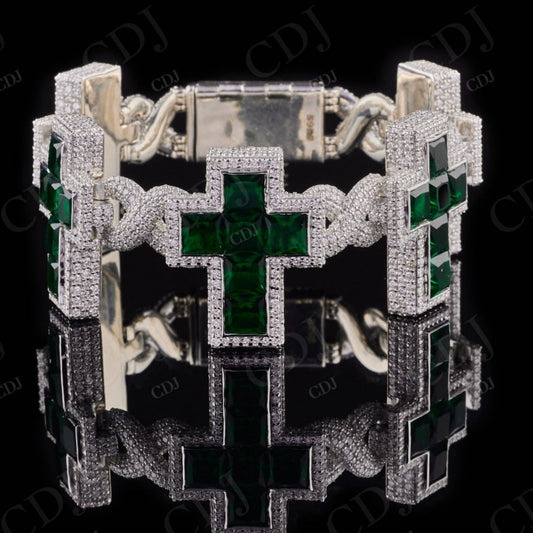 Unique Cross Princess Gemstone Bracelet