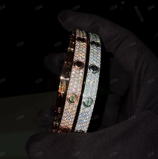 Moissanite Cartier Bangle