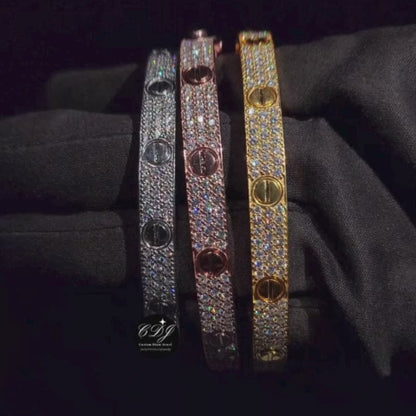 Moissanite Cartier Bangle